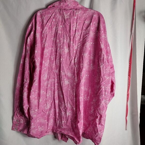 Wrangler breast cancer awareness shirt - Picture 2 of 6